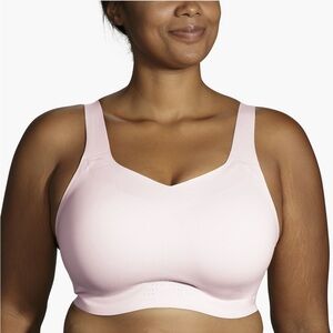 NWT Brooks Underwire Sports Bra Rose Water